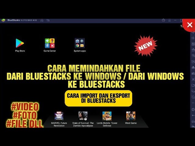 Cara Memindahkan File Dari Bluestack Ke PC Dan Laptop 2022 CARA MEMINDAHKAN FILE DARI BLUESTACKS KE WINDOWS || CARA IMPORT DAN EKSPORT FILE DI BLUESTACKS - YouTube