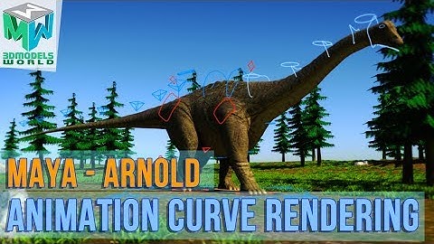 Rendering Animation Curves Rig Controls in Arnold and Maya