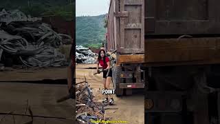 Hardworking Truck Driver Hustle ππͺ #shorts Hardworking Truck Driver Hustle ππͺ #shorts