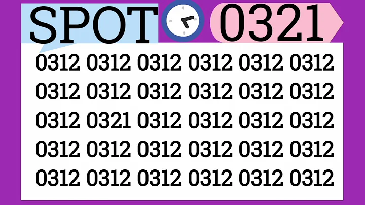 Only 1% Can Spot This Hidden Number 0321🔥 | Puzzle Challenge #eymath #viral #trending #fypシ゚viral 