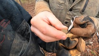 Civil War relics-possible picket post deep in the woods. Metal detecting finds confirm location!!!!