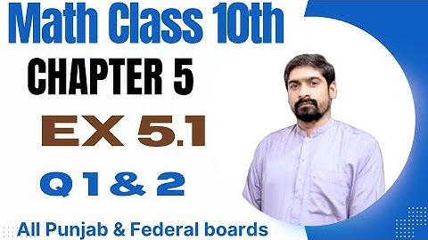 Class 10th Math Exercise 5.1 Q 1& 2 |Union & Intersection of Sets | Calculus Insights
