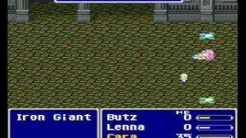 Biggest Possible Level Leap in Final Fantasy V(SNES and PS)