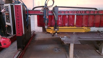 ACS Silhouette CNC Plasma Cutting Test with Hypertherm Max 200