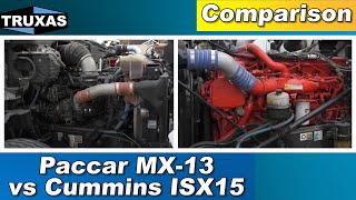 Comparison: Paccar MX-13 vs Cummins ISX15 (2014-17 Models)