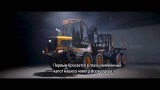 Eco Log F-серия. Харвестеры и форвардеры оснащены двигателями V ступени от Volvo Penta