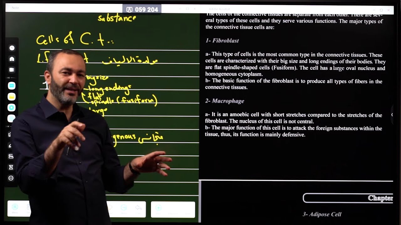 Lesson 13: Animal tissues: Cells of connective tissue