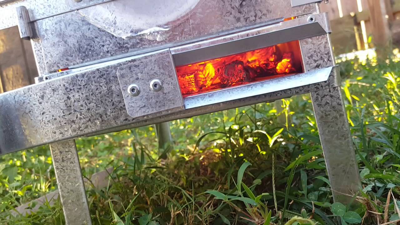 Riley Stove  Flap Jack initial burn...(See description) - YouTube