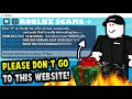 This New SCAM Pretends To Be The Official Roblox Account!!!