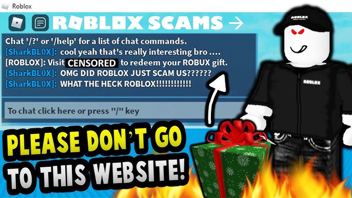 This Roblox Gift Card Scam forces you into Discord servers! 