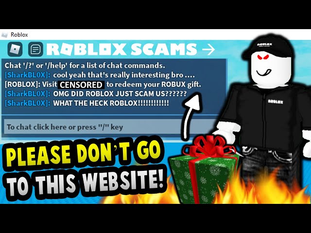 User blog:Acebatonfan/Known ROBLOX Phishing Scams