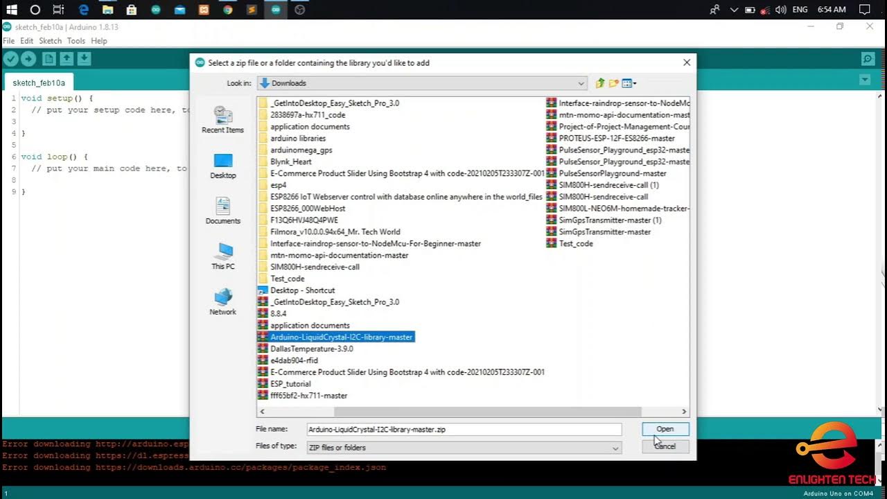 how to add libraries to Arduino IDE ,in two simple ways , in this video ...