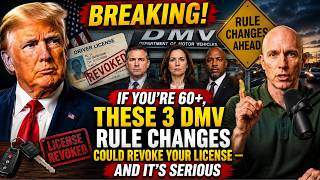 BREAKING! If You’re 60+, These 3 DMV Rule Changes Could Revoke Your License — And It’s Serious