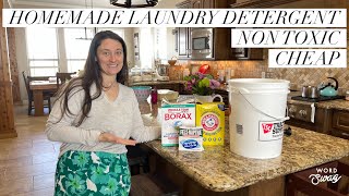 DIY Laundry Detergent II liquid laundry soap II make it with me