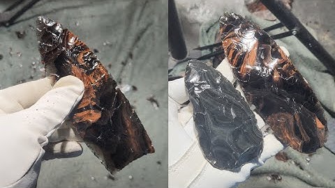 1991 - Part 2/3 - Challenging Obsidian #flintknapping