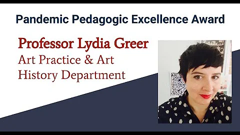 Pandemic Pedagogic Excellence Award, June 2021:  L...