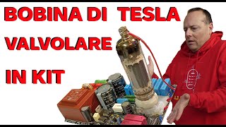 0954: BOBINA DI TESLA VTTC SU PCB CON VALVOLA PL504 IN KIT @JLCPCB