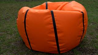 POUF PALLONE BASKET PALLACANESTRO DIM 55 X 100