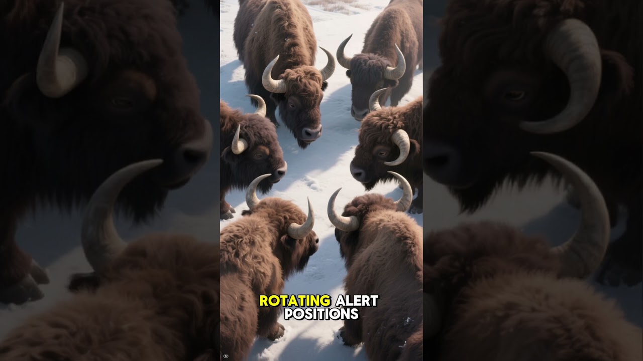 Giant Bison of the Great Plains 🦬🌾