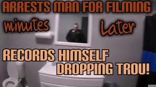 Karma? Came Quick For This Cop After Arresting A Man Who Was Filming After He Was Slapped!