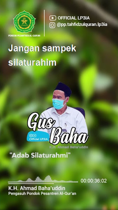 Adab Silaturahmi || Gus Baha