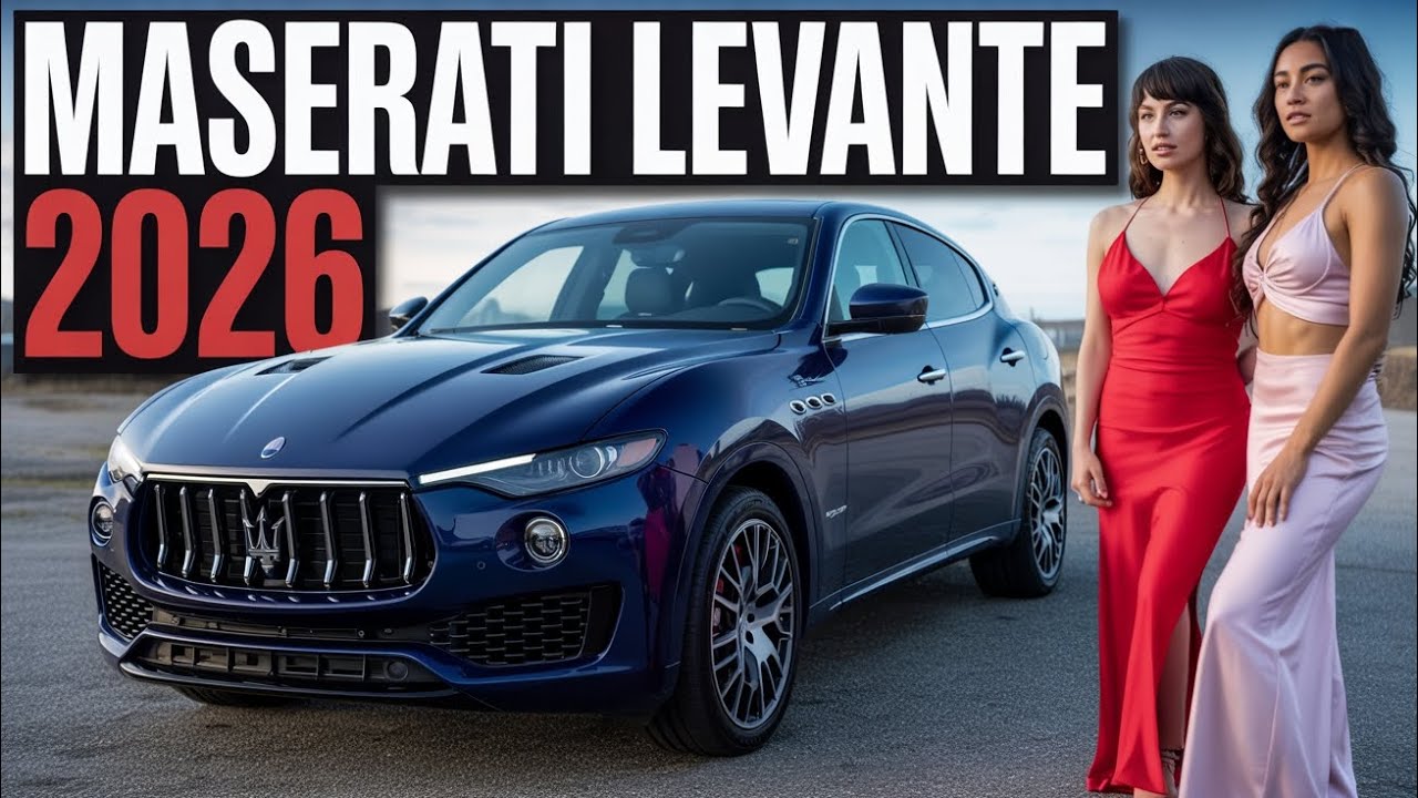 2026 Maserati Levante GT – Bold Design, Elite Comfort, Extreme Power