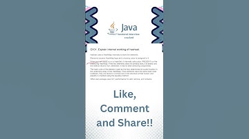 Internal Working of HashSet in Java 🔎 | Collections Framework | Core Java Interview Questions