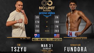 TIM TSZYU vs Sebastian FUNDORA Full FIGHT