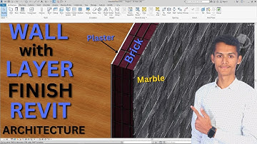 Wall with Plastering || Wall Finish in Revit Architecture