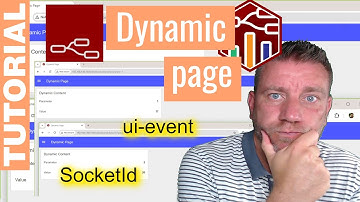Dynamic page: control dashboard content with URL parameters