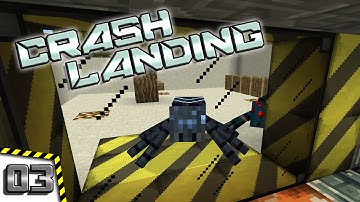 Minecraft Crash Landing - #03 - Water + Cobble Generator