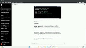 python firebase cloud messaging