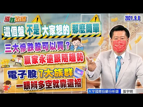 2021.9.8 張宇明台股解盤 這個盤不是大家想的那麼簡單