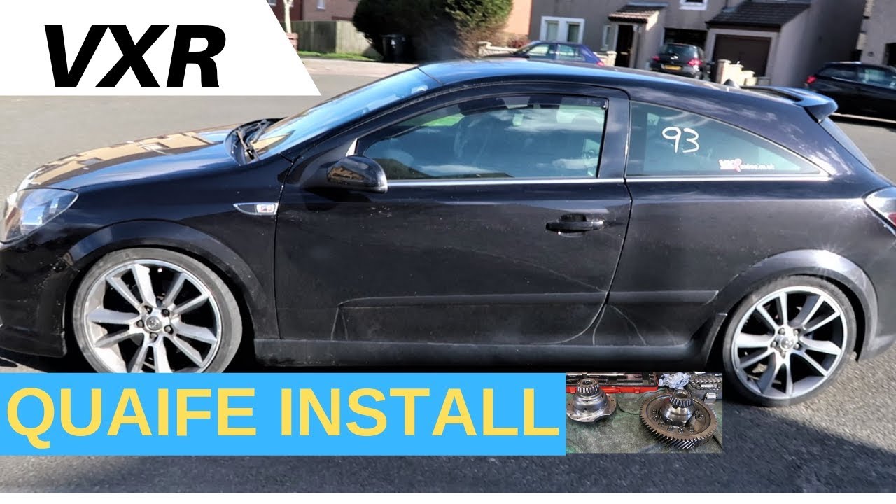 Astra VXR Quaife LSD install (m32)