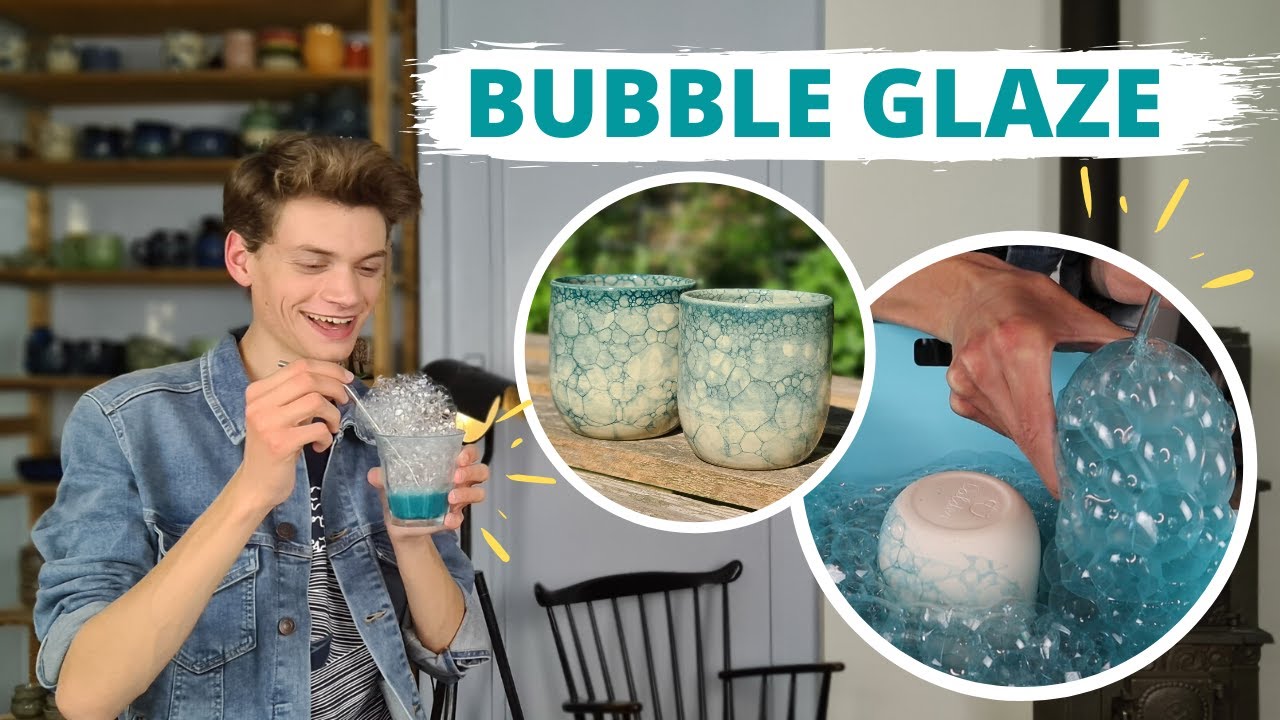 How To Bubble Glaze Pottery