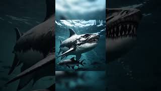 a big sea monster #storm #seacreatures #megladon #whale #wildanimals #watercreatures #dangerous