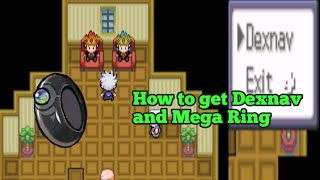 POKEMON DARK WORSHIP HOW TO GET MEGA RING AND DEXNAV,