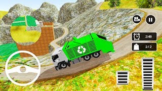 Garbage Truck: Trash Cleaner Driving Game | Off Road Clean City 2019 FHD Android GamePlay screenshot 1