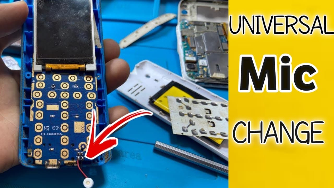 Universal Mic Change | China Mic Replacement | All Keypad Mic Change