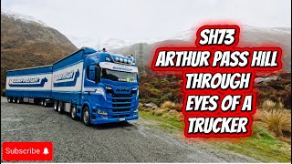 Climbing and Descending Arthur’s Pass – Greymouth to Christchurch Trucking Adventure | Amazing Views