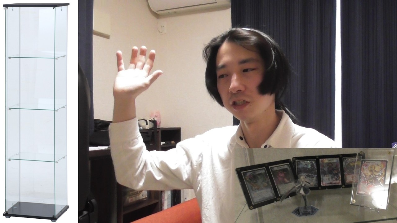 ＜2つ目のガラスのショーケースを買った！！＞