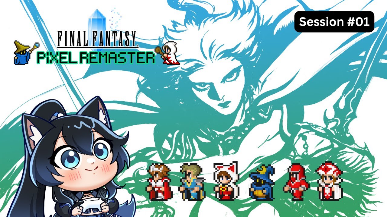 Final Fantasy III (Pixel Remaster) - Session 01 - YouTube