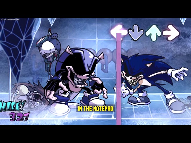 FNF Try Harder but Sonic.EXE 2011X VS Zephaniah cover | Friday