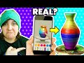 Testing 8 VIRAL Arts & Crafts Apps from TikTok & Instagram For the First Time