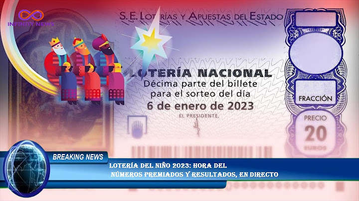 Lotería del Niño 2023: hora del  números premiados y resultados, en directo