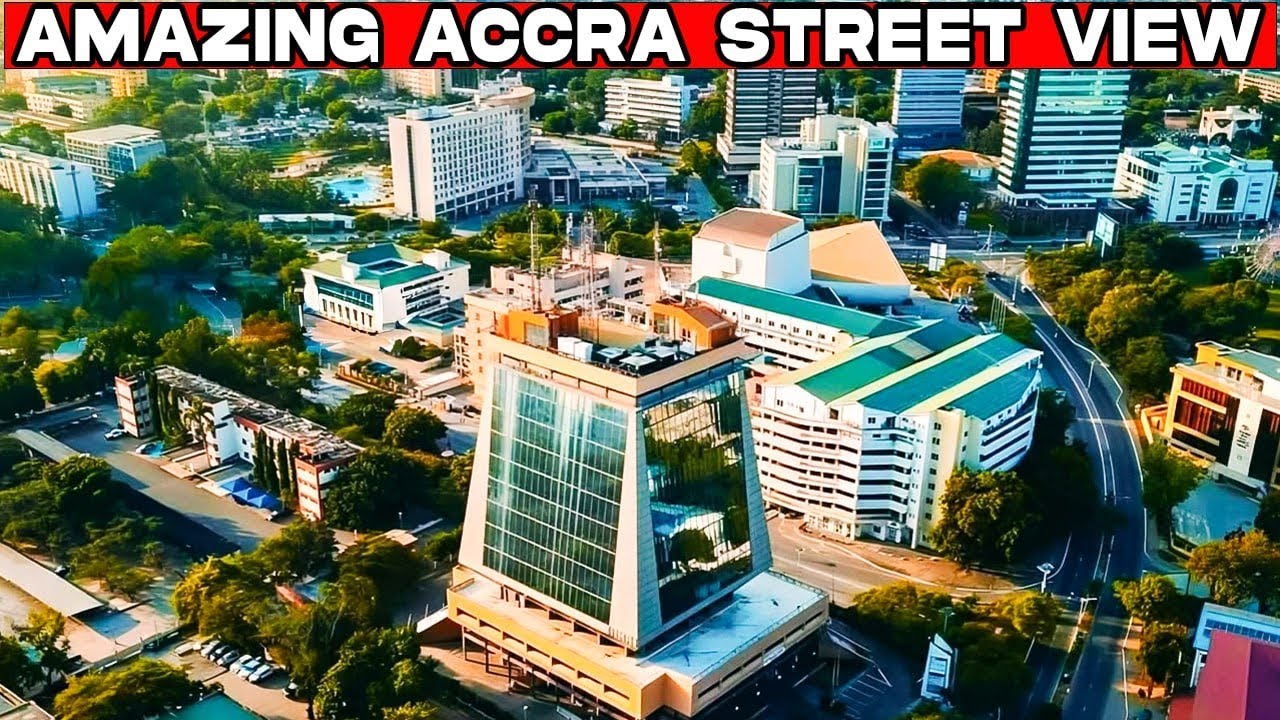 От центра Аккры до Медины – живописная поездка по улицам города, тянущимся через сердце Аккры!