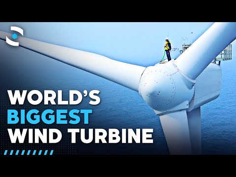 Video: Hoeveel ton staal zit er in een windturbine?