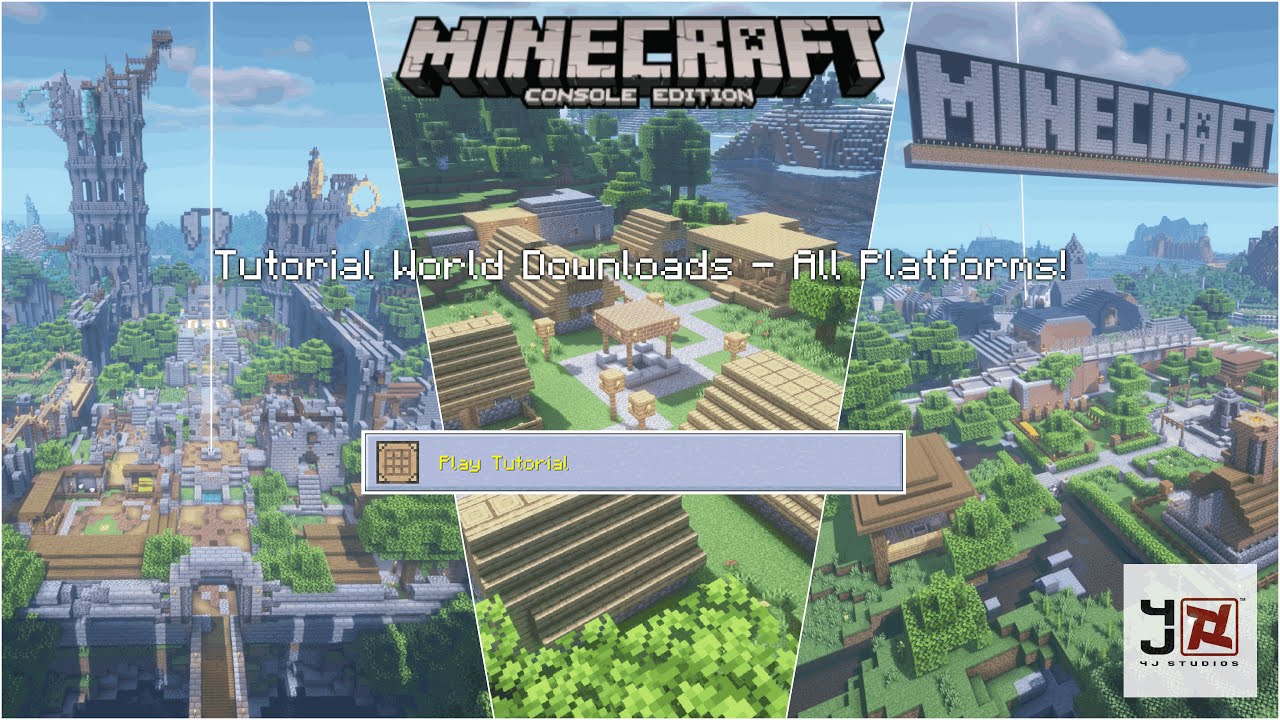 I Built The Minecraft Xbox 360 Tutorial World From Scratch 