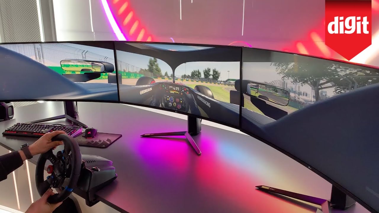 Here's What's Happens When You Put Three LG 38-inch UltraGear Curved ...