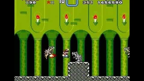 Super Mario World All 96 Exits Walkthrough Part 17 - Final Showdown + Credits